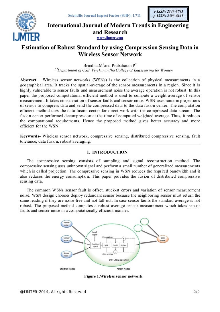 Compressive Sensing for Wireless Networks
